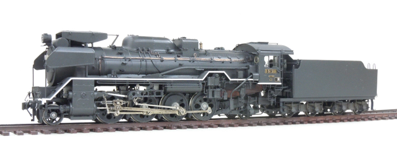 D51501落成しました: 鉄道模型製作記